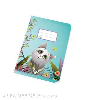 Sešit školní ŠKOLÁČEK 512 / 10 listů / A5 / linka 16 mm