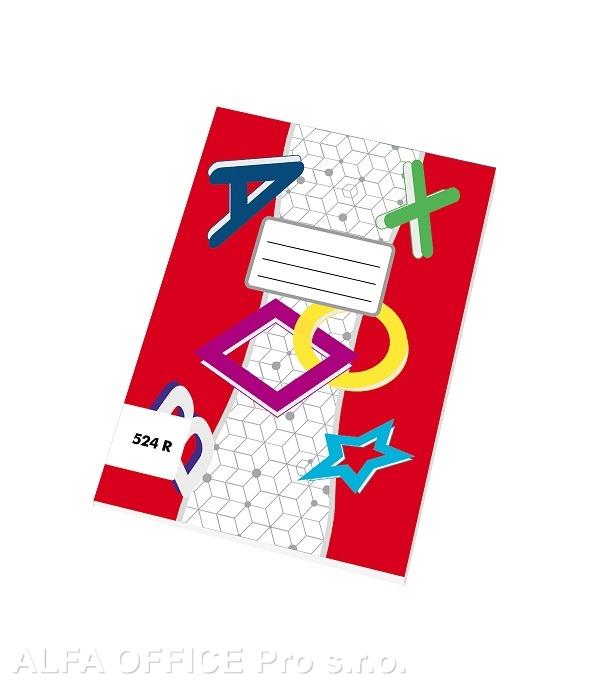 Sešity školní ECONOMY 20 listů - A5 / linka / 524