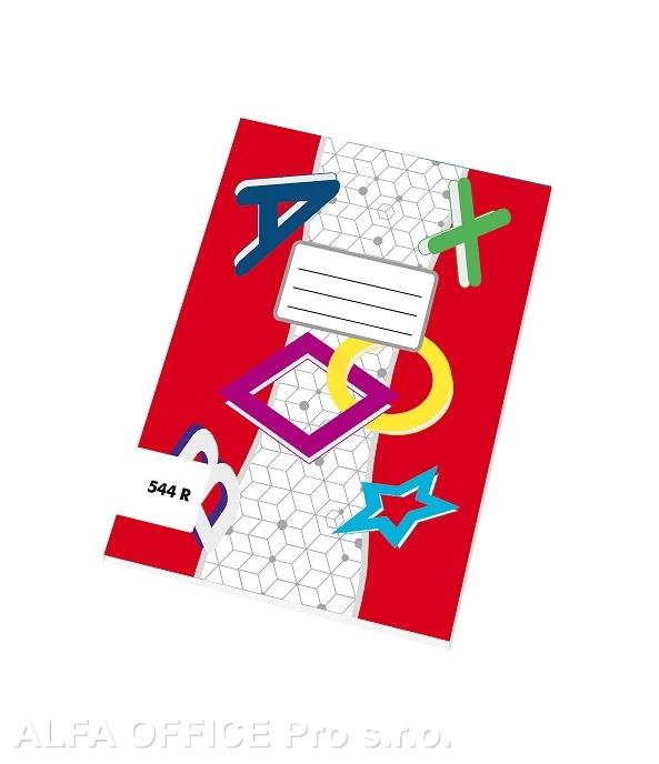 Sešity školní ECONOMY 40 listů - A5 / linka / 544