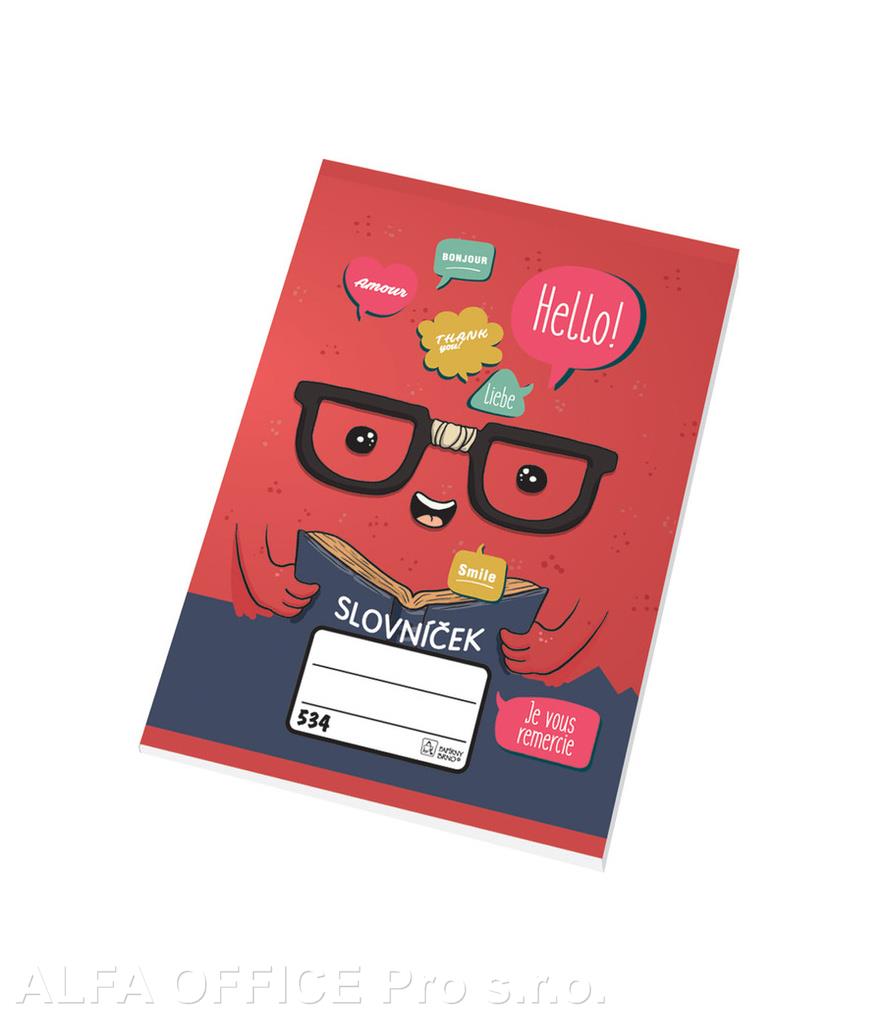 Sešit na slovíčka  - A5 / 30 listů / 534