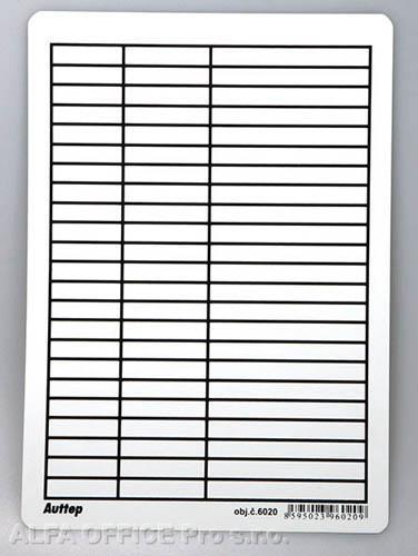 Podložka do sešitů A5 PVC - linka / čtvereček