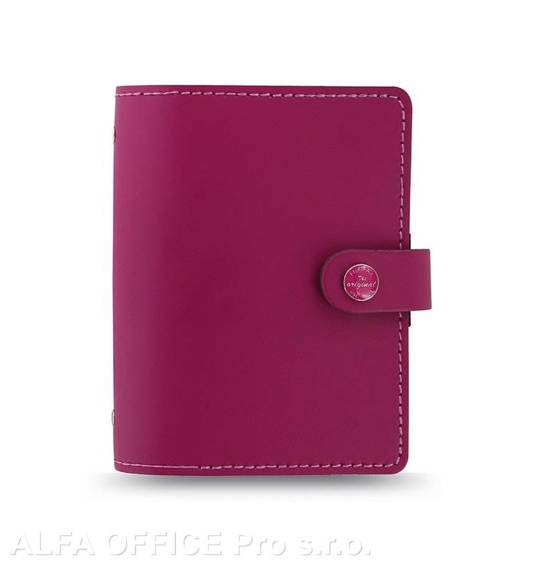 Filofax The Original A7 kapesní týdenní malinová