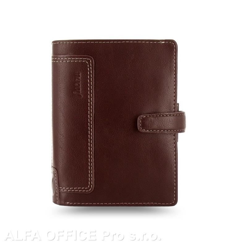 Filofax Holborn A7 kapesní týdenní hnědá