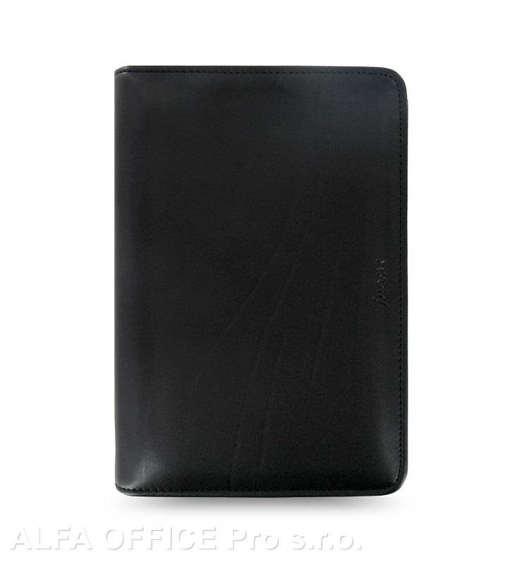 Filofax Metropol Zip A6 osobní týdenní  černá