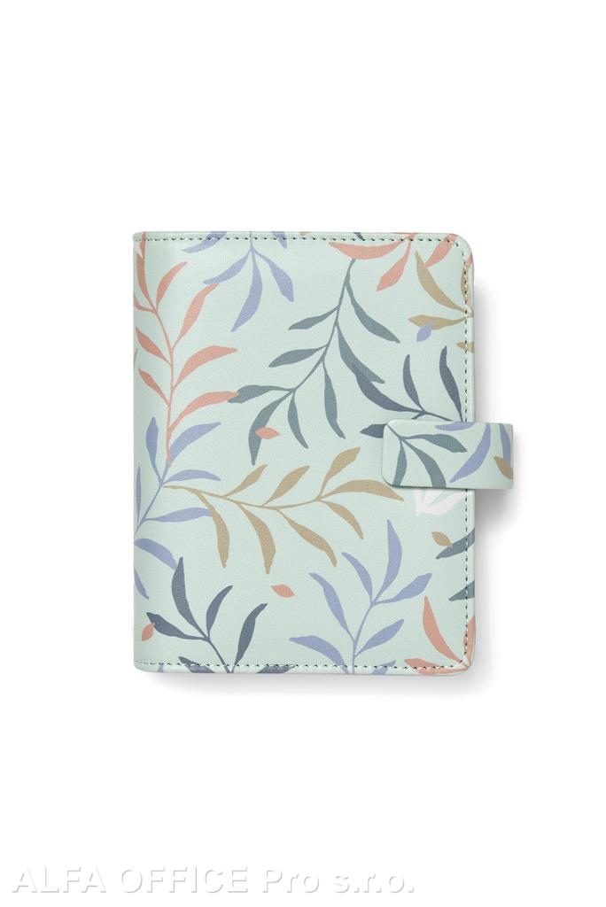 Diář Filofax Botanical kapesní/mint