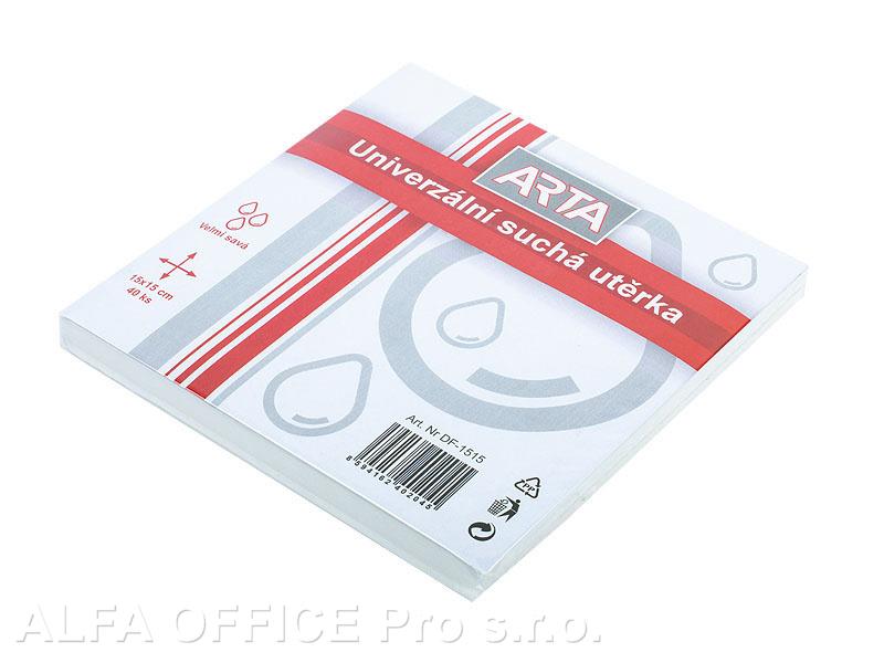 Mikroaktivní suchá utěrka ARTA - 15 x 15 cm / 40 ks