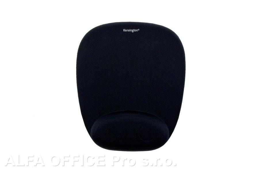 Podložka pod myš s opěrkou zápěstí - černá