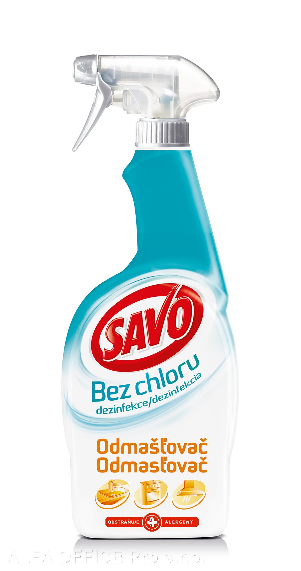 Savo bez chloru 700 ml odmašťovač