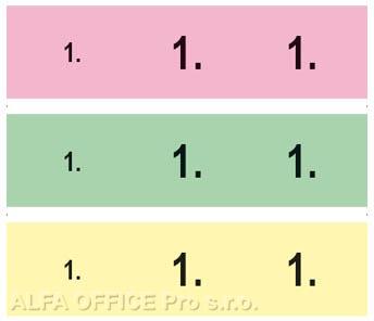 MSK 7400806 šatnové bloky 1 - 200 5 barev