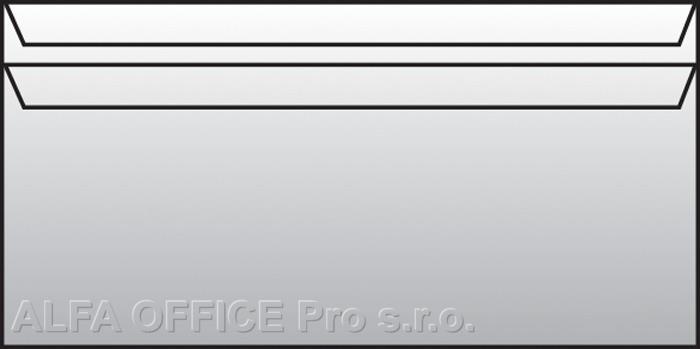 Obálky DL samolepicí - 1000 ks