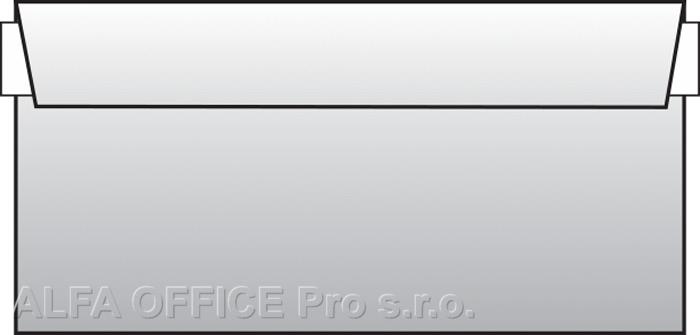 Obálky DL samolepicí s krycí páskou - bez okénka / 1000 ks