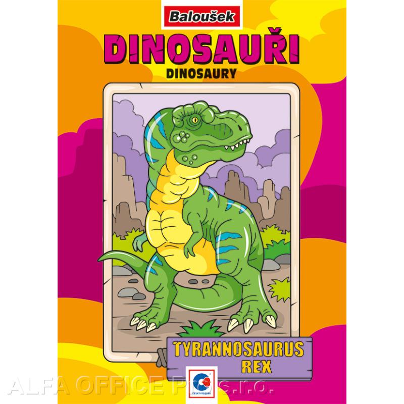 Omalovánka A5 - Dinosauři