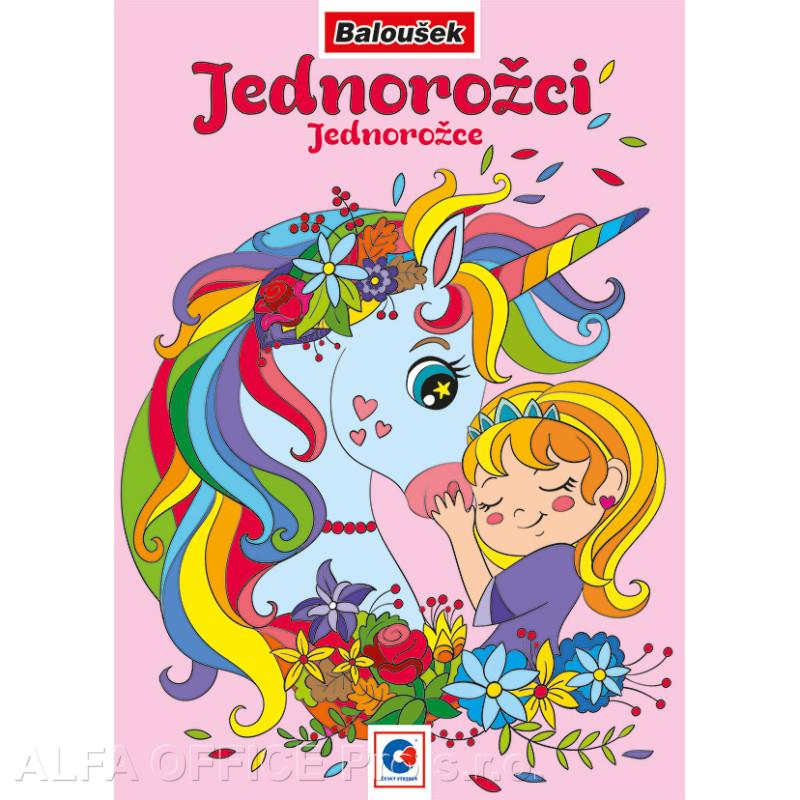 Omalovánka A5 - Jednorožci