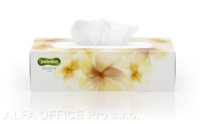 Kapesníčky papírové Paloma Balsam - třívrstvé / 80 ks