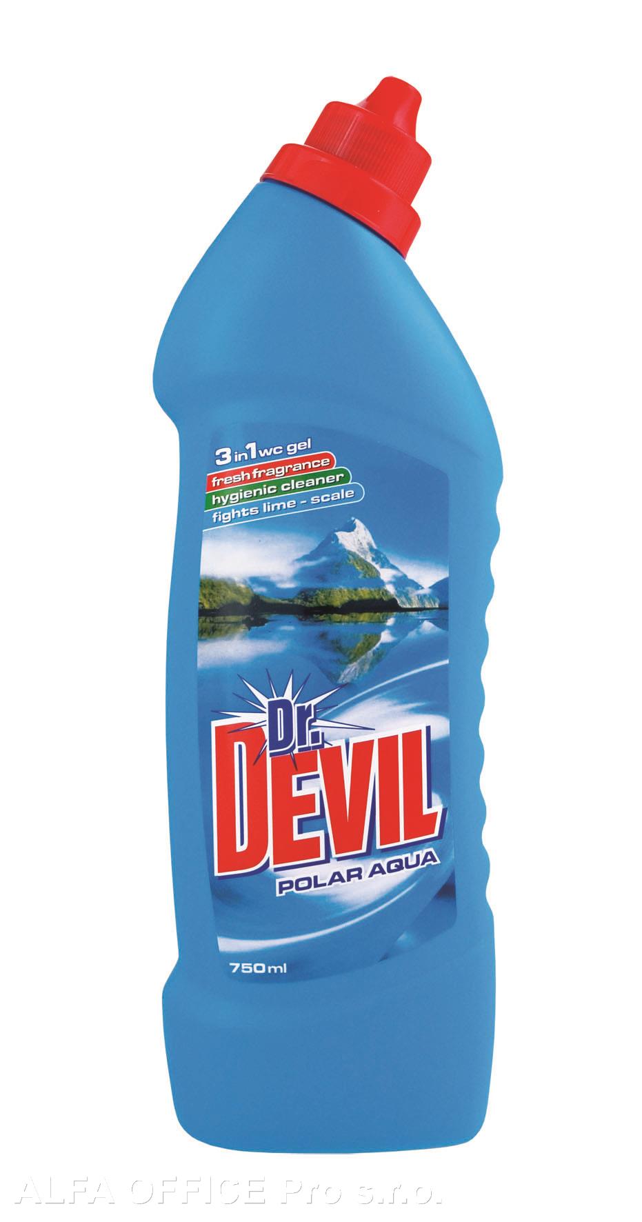 Dr.Devil WC gel  750 ml Polar Aqua