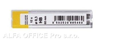 Tuhy do mikrotužek KOH-i-NOOR - 0,3 mm / HB