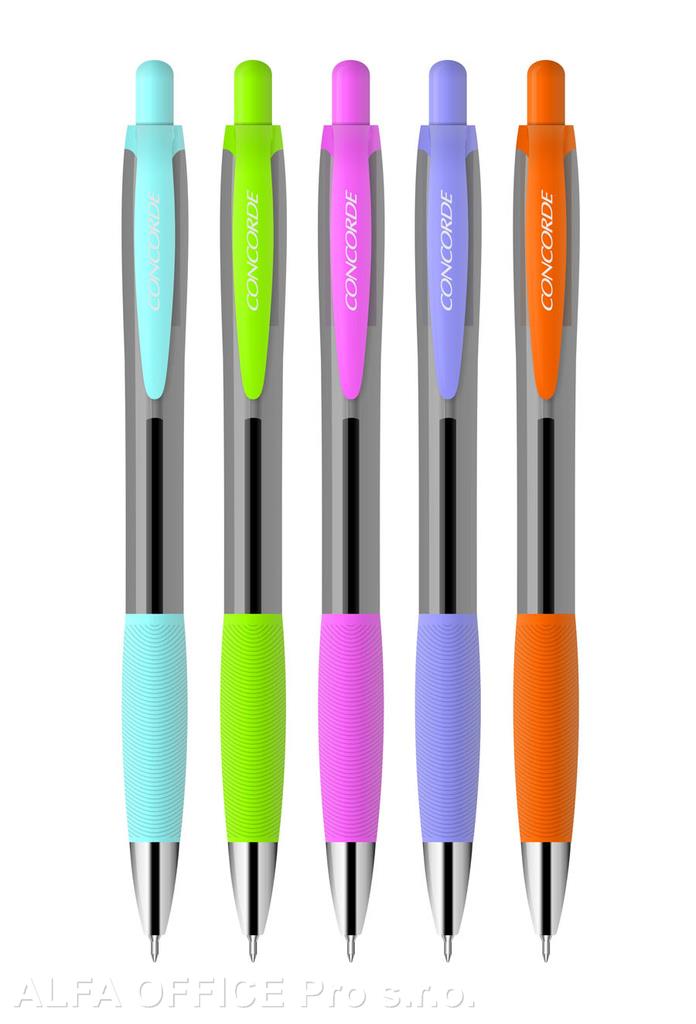 Kuličkové pero Concorde Linda - barevný mix