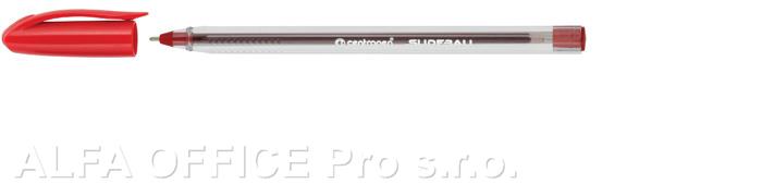 Kuličkové pero Centropen Slide ball 2215 - červená