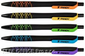 Kuličkové pero Melody - black mix