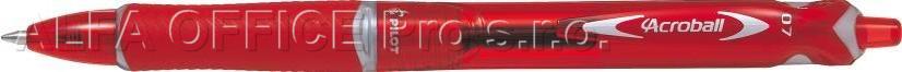Kuličkové pero Pilot Acroball BeGreen - červená