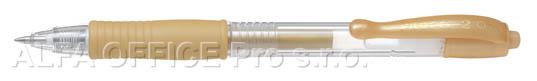 Gelový roller Pilot G-2 0,7 - zlatá