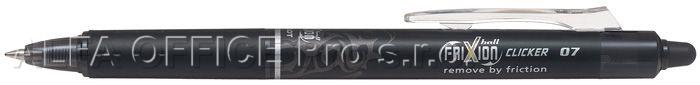 Roller Pilot FriXion Clicker 0,7 mm - černá
