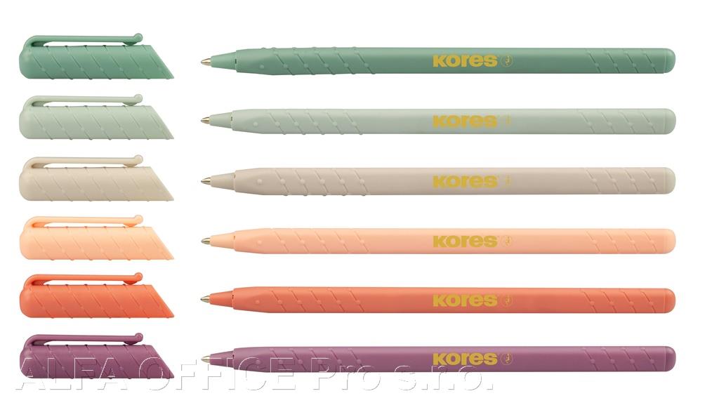 Kuličkové pero Kores K0 - vintage mix