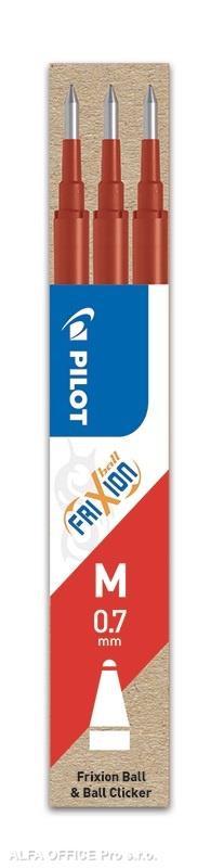Náplň Pilot FriXion 0,7 - červená / 3 ks