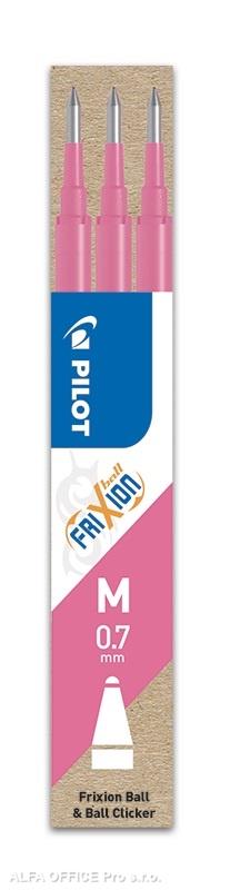 Náplň Pilot FriXion 0,7 - růžová / 3 ks