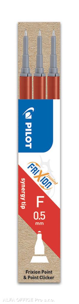 Náplň Pilot FriXion Point 0,5 - červená / 3 ks