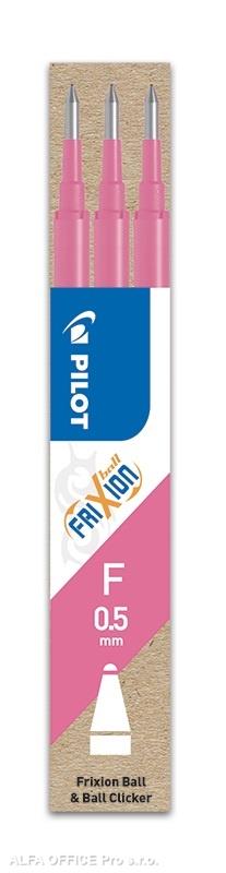 Náplň Pilot FriXion 0,5 - růžová / 3 ks