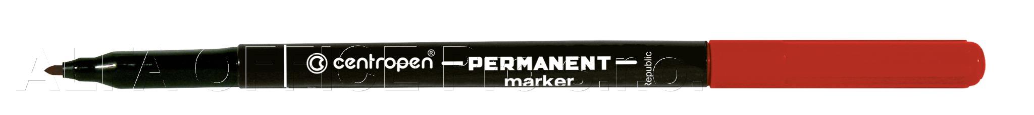 Popisovač Centropen 2536 permanentní / červená