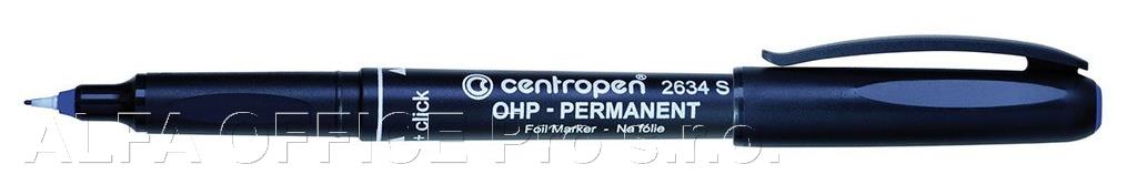 Popisovač Centropen Permanent OHP 2634 / modrá