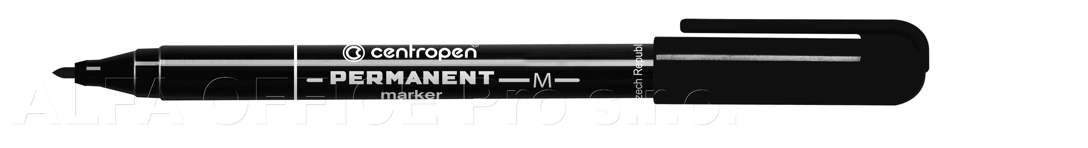 Popisovač Centropen Permanent 2846 / černá