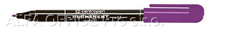 Popisovač Centropen Permanent 2846 / fialová