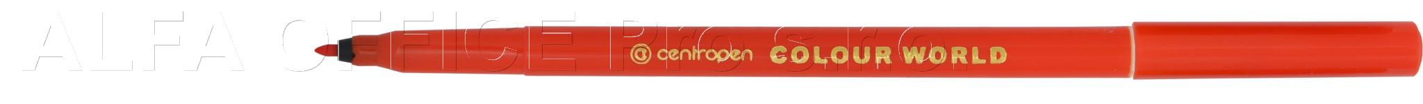 Popisovač Centropen 7550 / červená