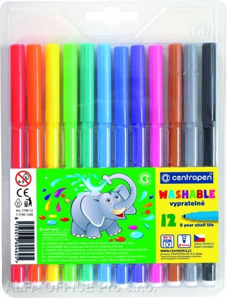 Popisovače Centropen 7790/12 - sada 12 ks