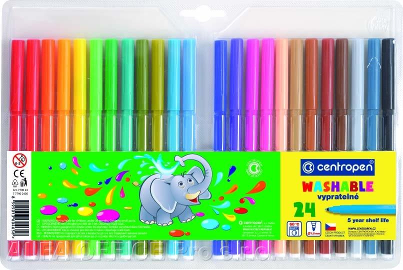 Popisovače Centropen 7990/24 - sada 24 ks