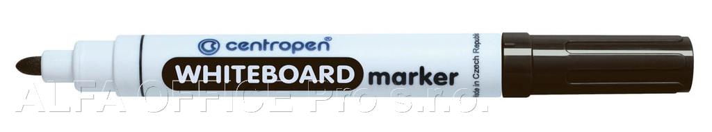 Značkovač Centropen 8559 stíratelný - černá