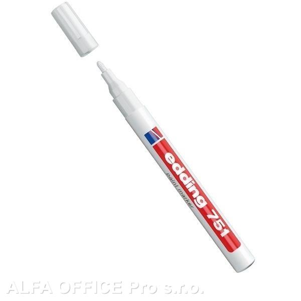 Popisovač Edding 751 - bílá