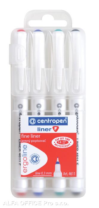Liner Centropen 4611 F / sada 4 ks