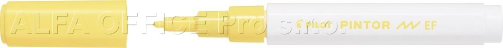 Popisovač Pilot Pintor EF / žlutá
