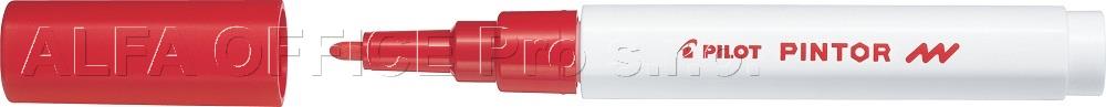 Popisovač Pilot Pintor M / červená