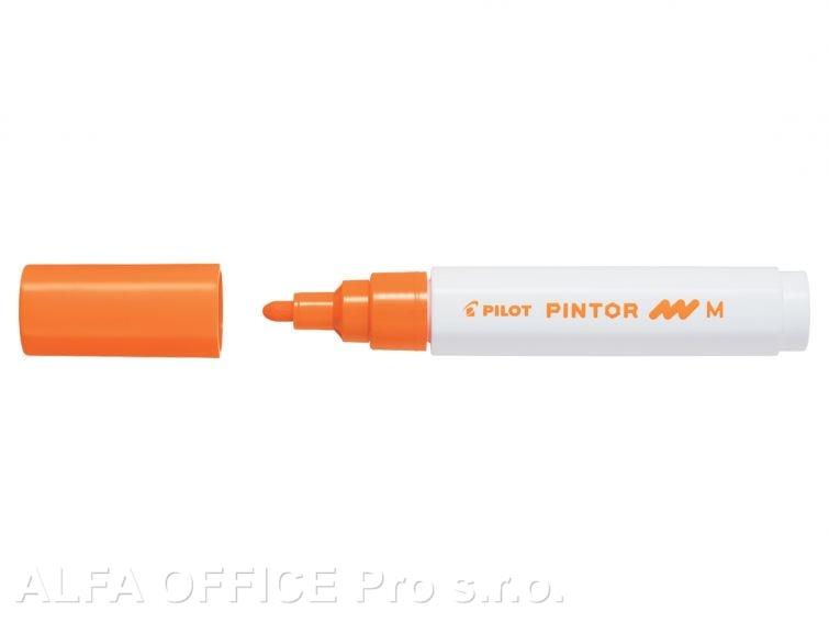 Popisovač Pilot Pintor M / oranžová