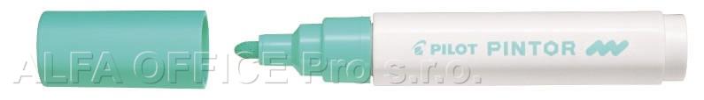 Popisovač Pilot Pintor M / pastelově zelená