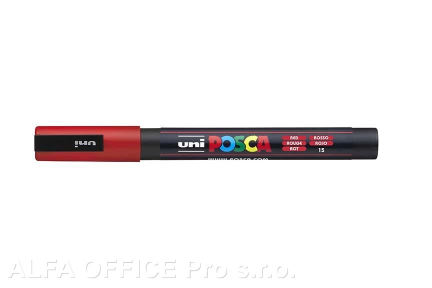 Posca popisovač / 0,9–1,3 mm - červená