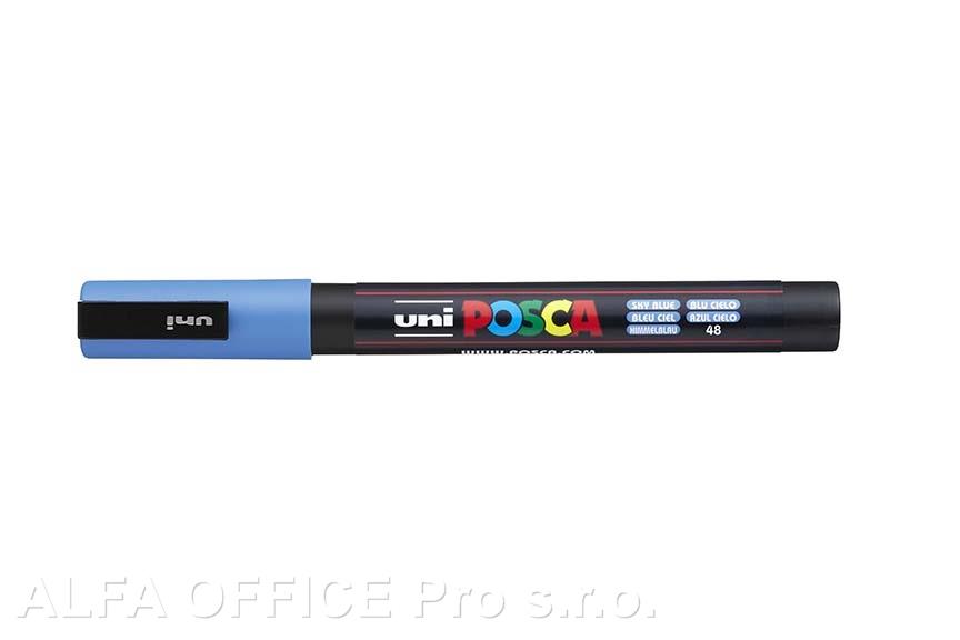 Posca popisovač / 0,9–1,3 mm - nebesky modrá