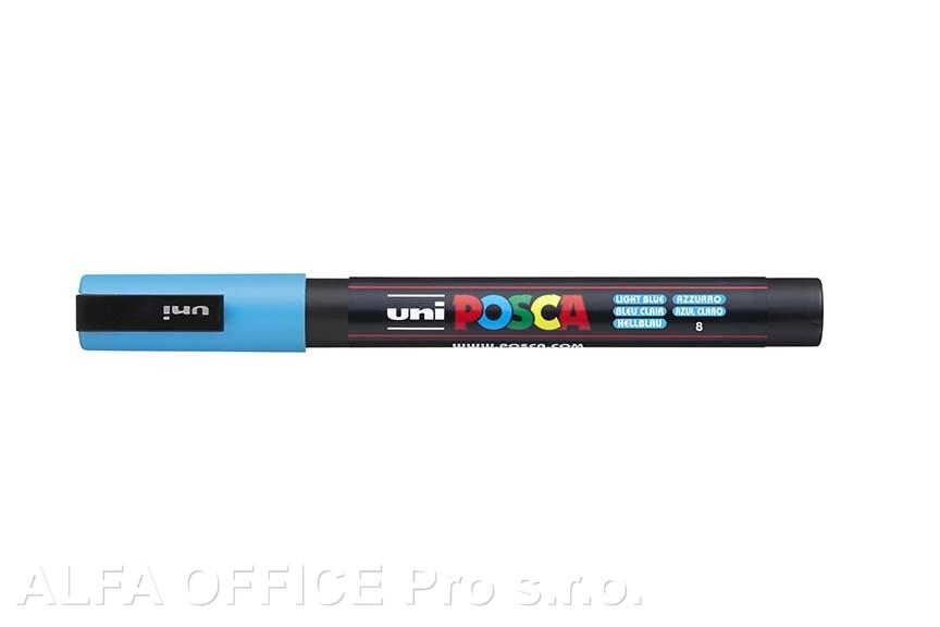 Posca popisovač / 0,9–1,3 mm - sv. modrá
