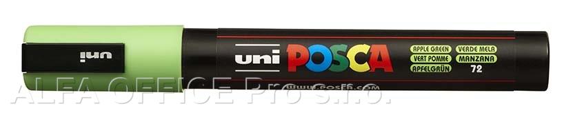 Posca popisovač / 2,5 mm - zelené jablko