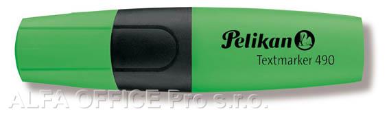 Zvýrazňovač Pelikan 490 NEON / zelená